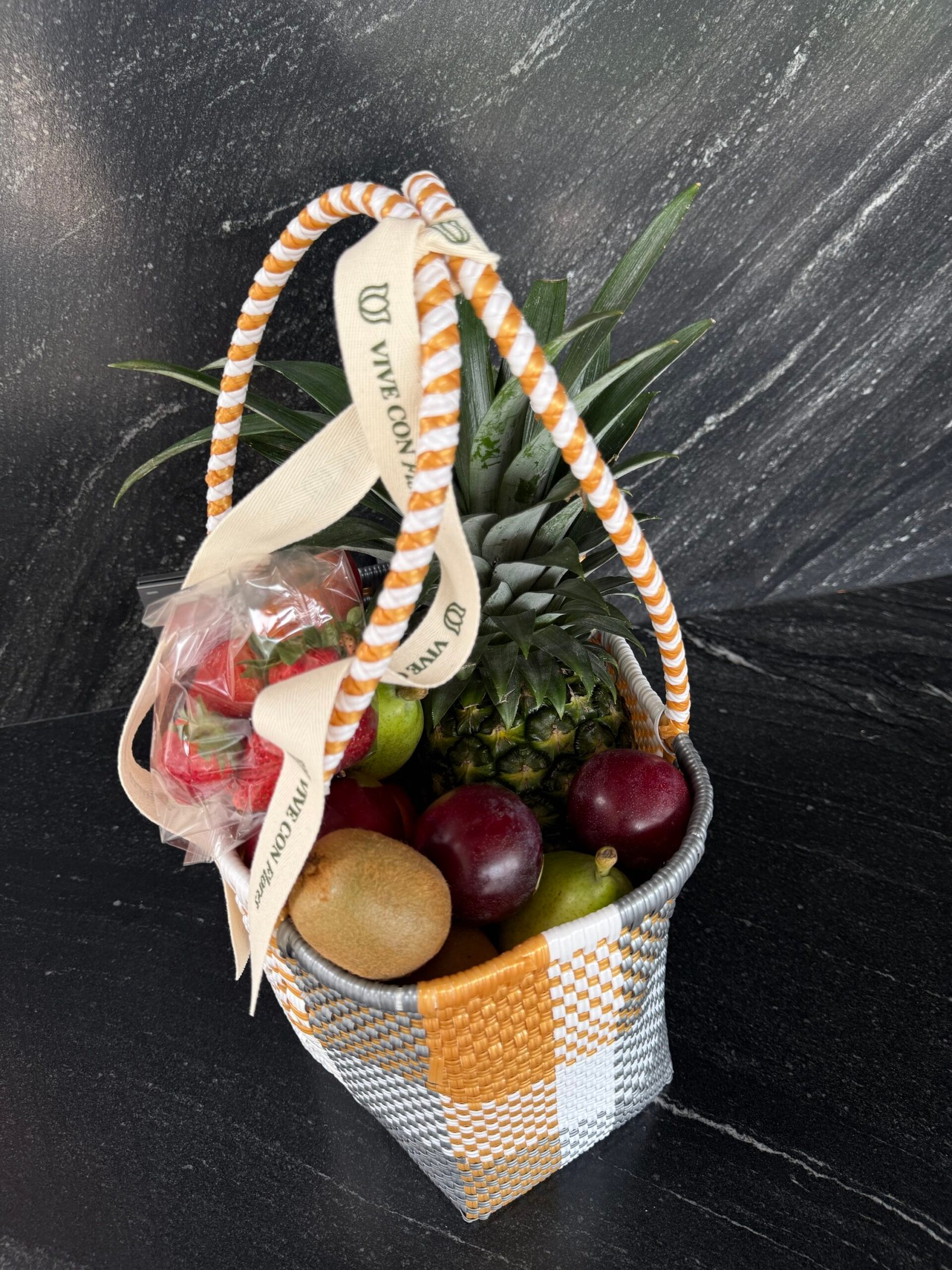 Bolsa Tejida con Fruta de temporada - Imagen 2