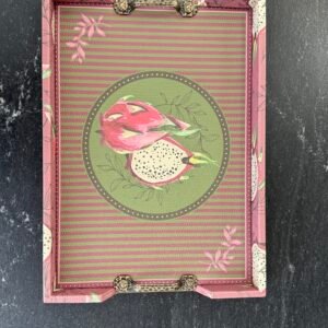 Charola rectangular Pitaya